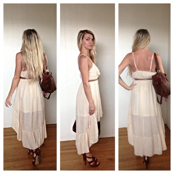 ⚡$10 Sale⚡️Boutique High/Low Ruffle Dress - Picture 2 of 4