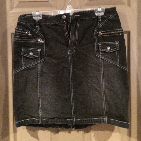 Denim skirt