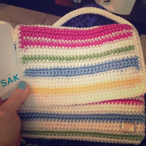 ❤️NWT!! The Sak classic mini crossbody crochet bag