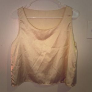 Satin Charmeuse Loose Tank