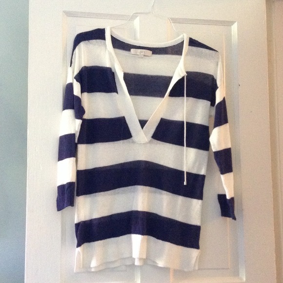 Striped lightweight sweater