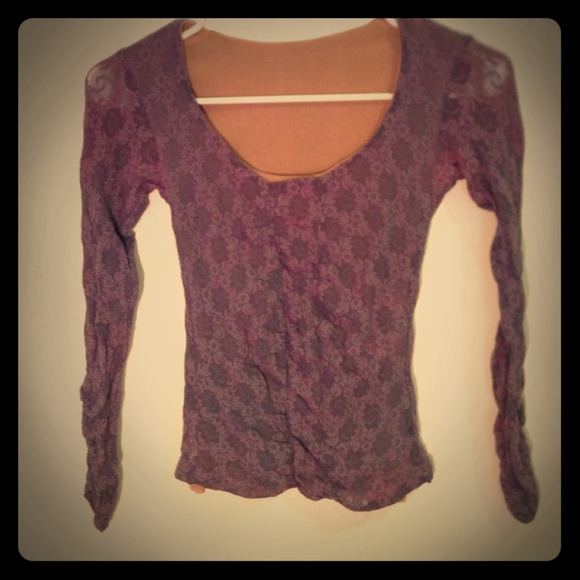 Vintage inspired lace leotard top
