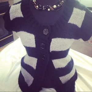 Striped cardigan