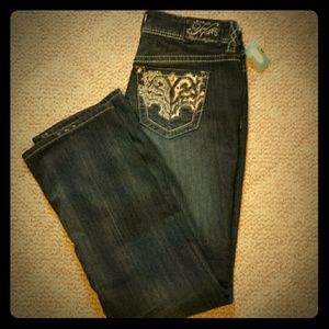 HYDRAULIC Dark wash jeans