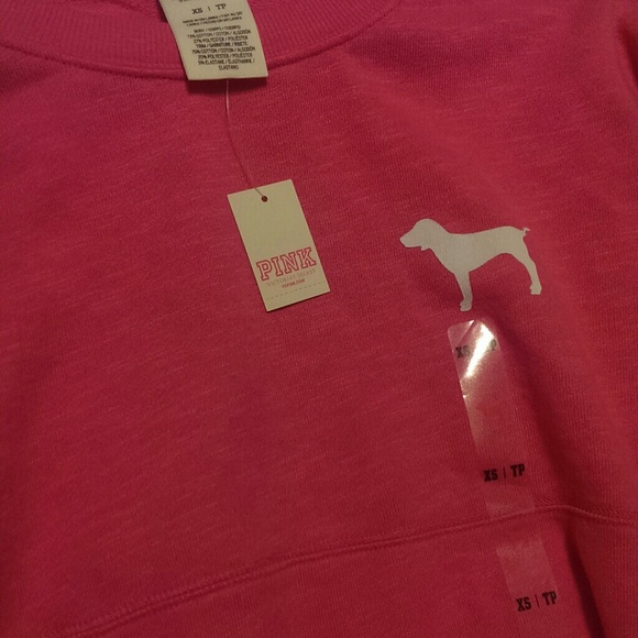 ❌sold locally❌Victoria's secret pink varsity crew - Picture 3 of 3
