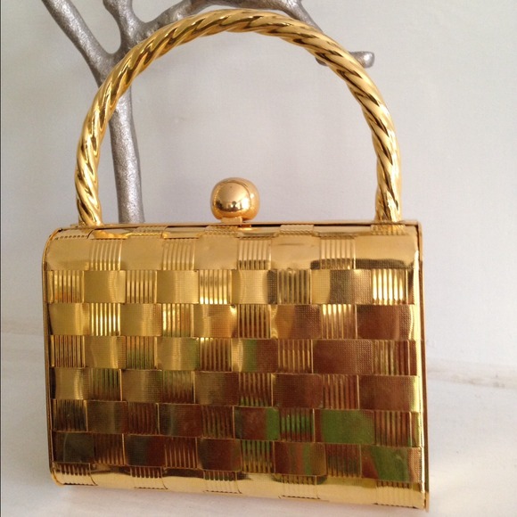 Gold Evening Handbag