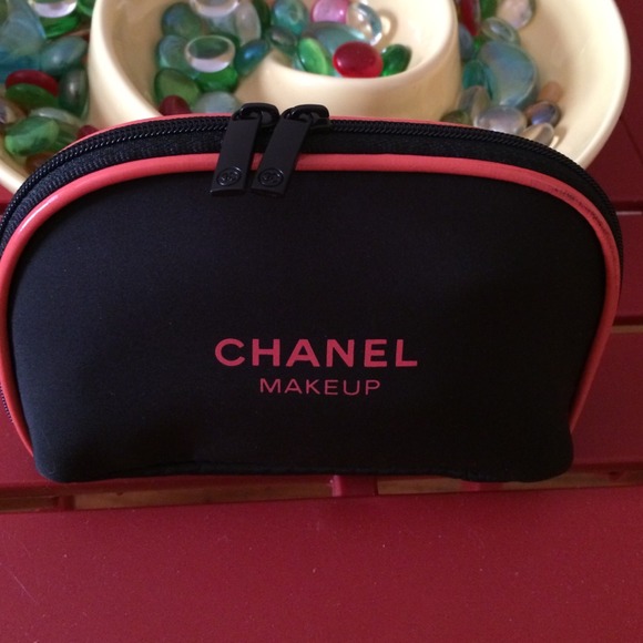 Chanel make up pouch