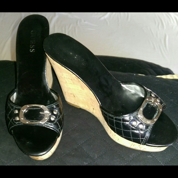 Wedge shoe sandals by Guess