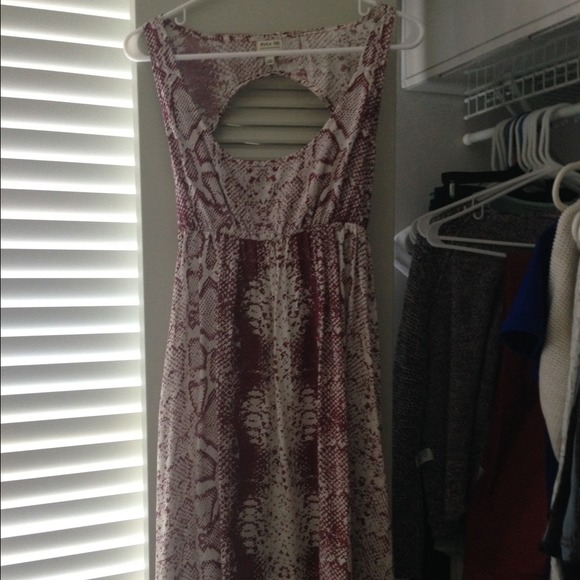 High and low RVCA dress