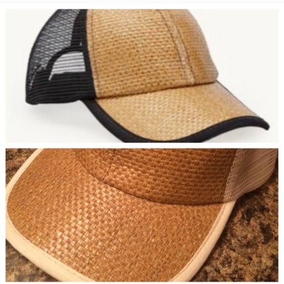 🎊Sale🎊 Gold straw baseball hat