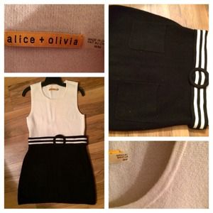 Alice & Olivia wool dress.