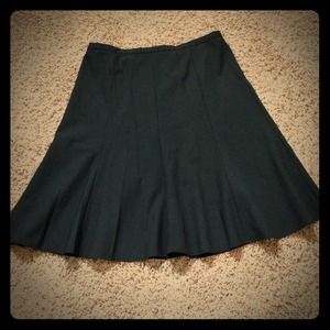 Antonio Melani Black flare skirt.