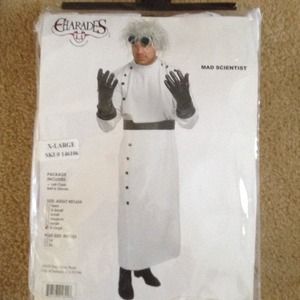 Men's Halloween costume !! Mad scientist