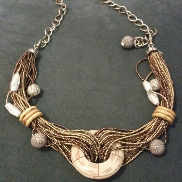 GOLD BEADED CHAIN LINK BELT