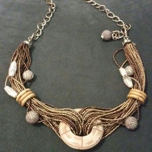 GOLD BEADED CHAIN LINK BELT