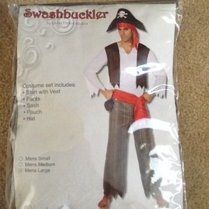 Men's Halloween costume!! You are a Pirate!