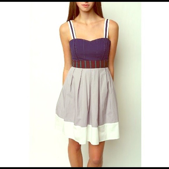 Lux Navajo Colorblock Dress