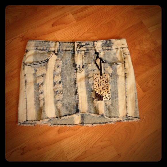 Brand New Distressed Mini Skirt Bundle!