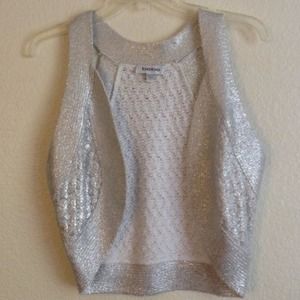 Bebe Silver Vest
