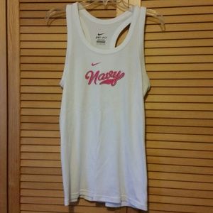New Nike Navy Dri-Fit Tank