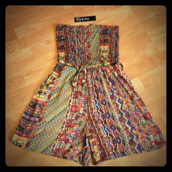 Brand New Beautiful Romper with Tie Bundle.