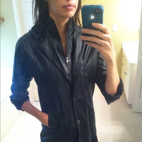 Trade @christinea17 leather jacket