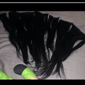 18 inch black Human hair