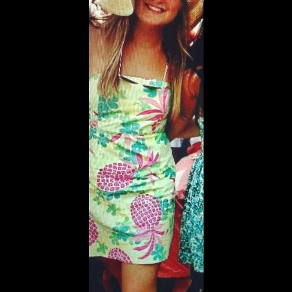 Lilly Pulitzer Strapless Tie-back dress - Picture 4 of 4