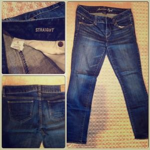 American eagle straight leg denim