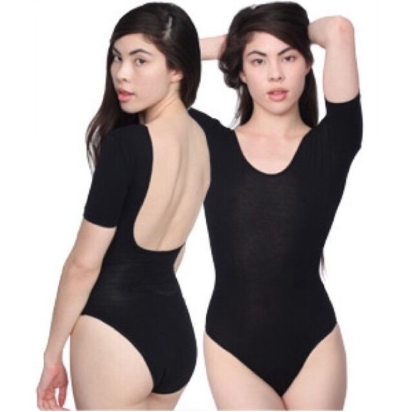 American Apparel black bodysuit