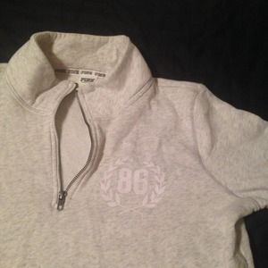 VS Pink Half-Zip Jacket