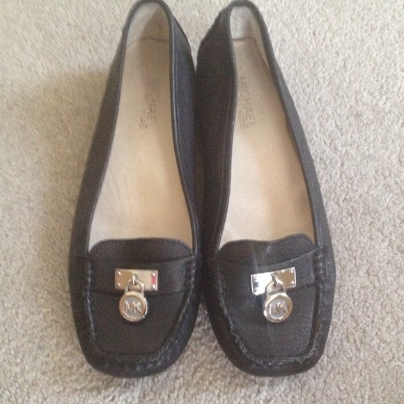 Micheal Kors Leather Moccasins
