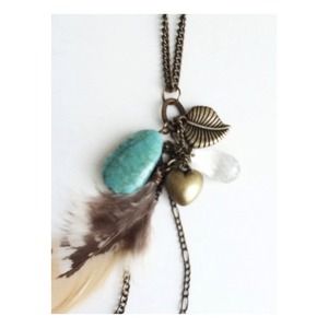 Boho chic necklace