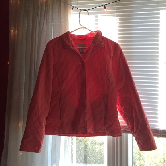 LL bean quilted jacket - Picture 4 of 4