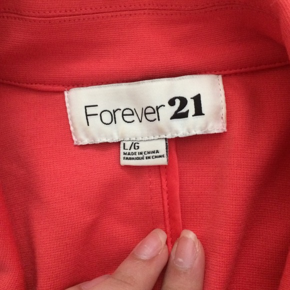Forever21 Peach Blazer - Picture 3 of 3
