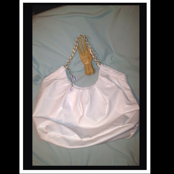 💥Final Price Drop💥 Large White tote purse