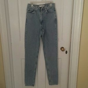 Medium Wash High waist jean