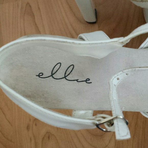 White platform shoes - Picture 3 of 4