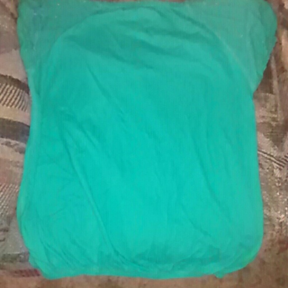 Turquoise blouse - Picture 4 of 4