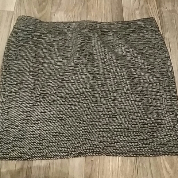 Black and white skirt