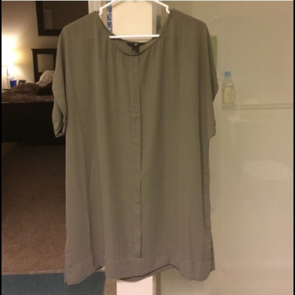 Olive green dress