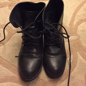 Black boots