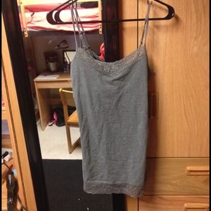 Gray Express tank top