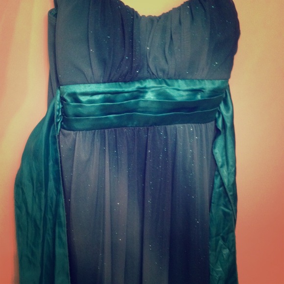 Short Blue prom/homecoming dress