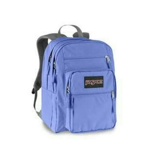 Jansport Big Student Light Blue Purple Backpack