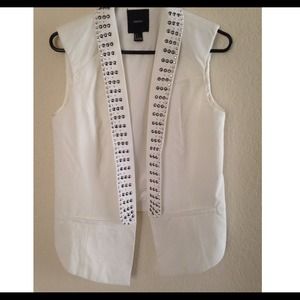 Jeweled Studded Vest