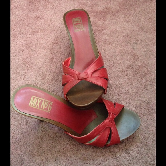 Sexy red sandals