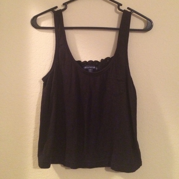 Crop top, lace back