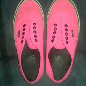 Pink vans