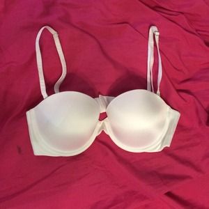 White push up bra